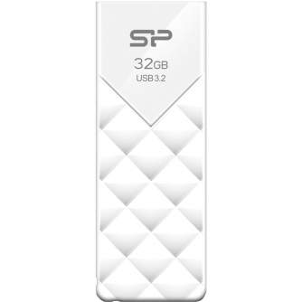 USB memory stick - Silicon Power flash drive 32GB Blaze B03 USB 3.0, white SP032GBUF3B03V1W - quick order from manufacturer
