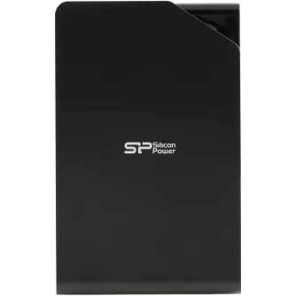 Hard drives & SSD - Silicon Power external HDD 2TB Stream S03, black SP020TBPHDS03S3K - quick order from manufacturer