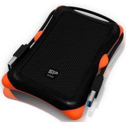 Hard drives & SSD - Silicon Power external HDD 2TB Armor A30, black SP020TBPHDA30S3K - quick order from manufacturer