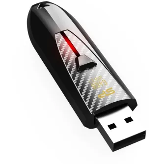 Zibatmiņas - Silicon Power zibatmiņa 32GB Blaze B25 USB 3.0, melna SP032GBUF3B25V1K - ātri pasūtīt no ražotāja