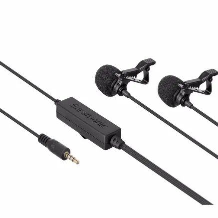SARAMONIC LAVMIC 2M DUAL WIRED LAVALIER MICROPHONE