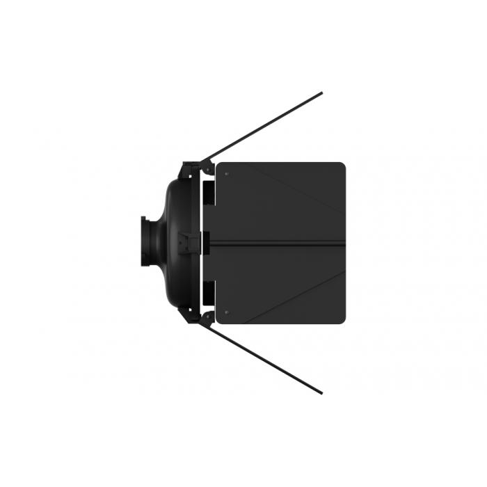 Piederumi zibspuldzēm - Aputure F10 Barndoors metal 10-inch Bowens-Mount include black reflector dish - ātri pasūtīt no ražotāja