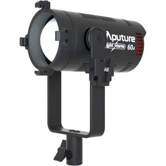 LED Fresnel Prožektori - Aputure LS 60D adjustable focusing IP54 light in Daylight beam angle 15-45 - ātri pasūtīt no ražotāja