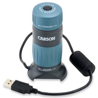 Mikroskopi - Carson Digital USB Microscope 86-457x with Recorder - ātri pasūtīt no ražotāja