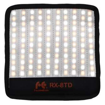 LED Gaismas paneļi - Falcon Eyes Flexible Bi-Color LED Panel RX-8TD incl. Battery and Softbox - ātri pasūtīt no ražotāja