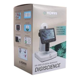Mikroskopi - Konus Microscope Digiscience 10x-300x - ātri pasūtīt no ražotāja