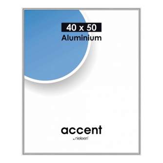Photo Frames - Nielsen Photo Frame 52523 Accent Glossy Silver 40x50 cm - quick order from manufacturer