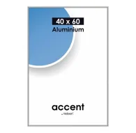 Photo Frames - Nielsen Photo Frame 55123 Accent Glossy Silver 40x60 cm - quick order from manufacturerPhoto Frames - Nielsen Photo Frame 55123 Accent Glossy Silver 40x60 cm - quick order from manufacturer