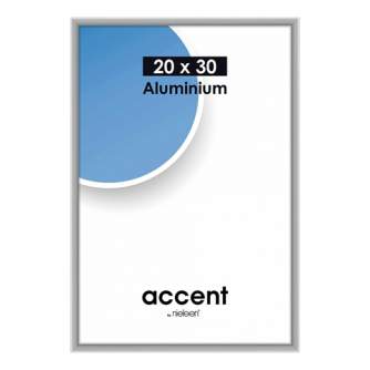 Photo Frames - Nielsen Photo Frame 53524 Accent Frosted Silver 20x30 cm - quick order from manufacturer