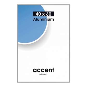 Photo Frames - Nielsen Photo Frame 55124 Accent Frosted Silver 40x60 cm - quick order from manufacturer