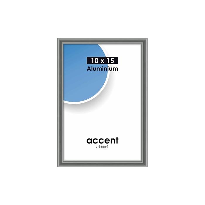 Photo Frames - Nielsen Photo Frame 51225 Accent Steelgrey 10x15 cm - quick order from manufacturer