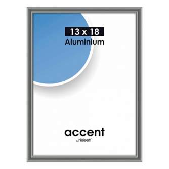 Photo Frames - Nielsen Photo Frame 53225 Accent Steelgrey 13x18 cm - quick order from manufacturer
