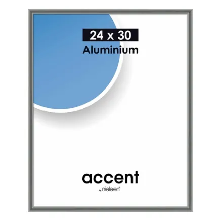 Nielsen Photo Frame 52225 Accent Steelgrey 24x30 cm