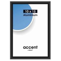 Photo Frames - Nielsen Photo Frame 51226 Accent Frosted Black 10x15 cm - quick order from manufacturer