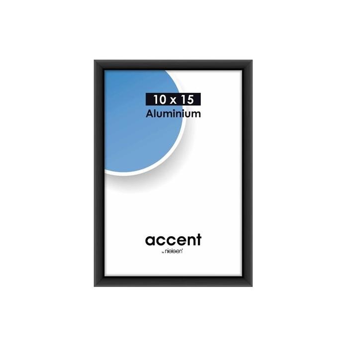 Photo Frames - Nielsen Photo Frame 51226 Accent Frosted Black 10x15 cm - quick order from manufacturer