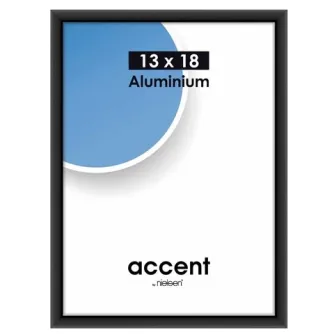 Photo Frames - Nielsen Photo Frame 53226 Accent Frosted Black 13x18 cm - quick order from manufacturer