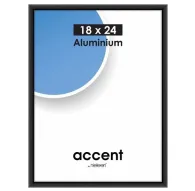 Foto rāmis - Nielsen Photo Frame 53426 Accent Frosted Black 18x24 cm - ātri pasūtīt no ražotājaFoto rāmis - Nielsen Photo Frame 53426 Accent Frosted Black 18x24 cm - ātri pasūtīt no ražotāja