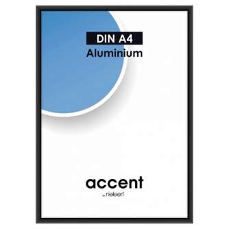 Photo Frames - Nielsen Photo Frame 52126 Accent Frosted Black 21x29.7 cm - quick order from manufacturer
