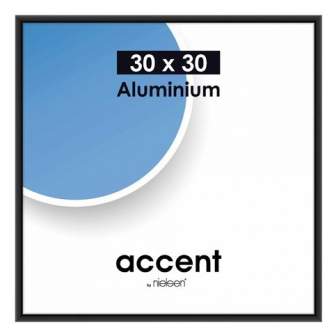 Photo Frames - Nielsen Photo Frame 54126 Accent Frosted Black 30x30 cm - quick order from manufacturer