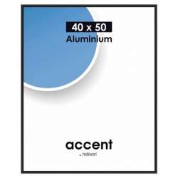 Photo Frames - Nielsen Photo Frame 52526 Accent Frosted Black 40x50 cm - quick order from manufacturer