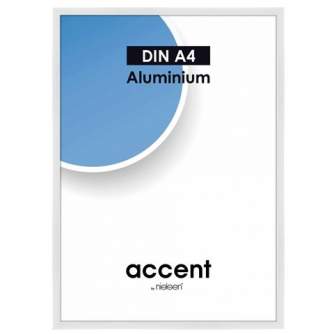 Photo Frames - Nielsen Photo Frame 52139 Accent Glossy White 21x29.7 cm - quick order from manufacturer