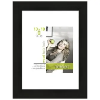 Foto rāmis - Nielsen Photo Frame 8988001 Apollon Black 13x18 / 10x15 cm - ātri pasūtīt no ražotāja