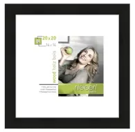 Photo Frames - Nielsen Photo Frame 8988051 Apollon Black 20x20 / 14x14 cm - quick order from manufacturerPhoto Frames - Nielsen Photo Frame 8988051 Apollon Black 20x20 / 14x14 cm - quick order from manufacturer