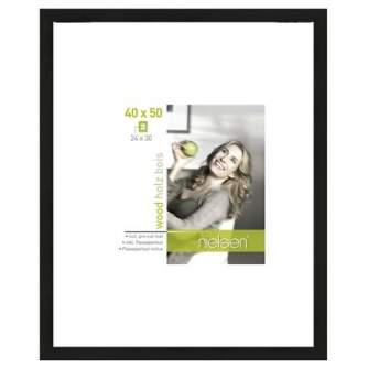 Foto rāmis - Nielsen Photo Frame 8988021 Apollon Black 40x50 / 24x30 cm - ātri pasūtīt no ražotāja