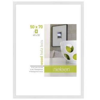 Photo Frames - Nielsen Photo Frame 8988032 Apollon White 50x70 / 40x50 cm - quick order from manufacturer