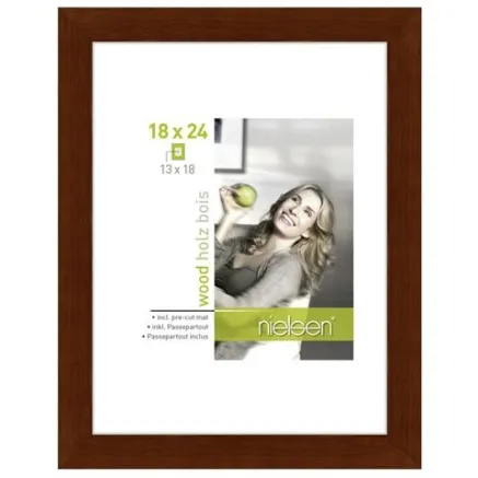 Nielsen Photo Frame 8988044 Apollon Wenge 18x24 / 13x18 cm