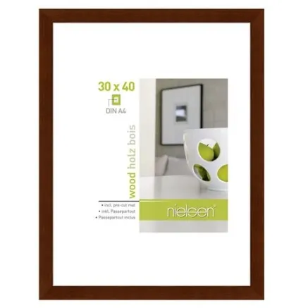 Nielsen Photo Frame 8988019 Apollon Wenge 30x40 / 21x29.7 cm