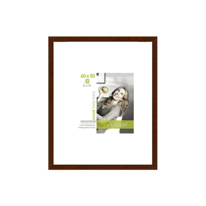 Photo Frames - Nielsen Photo Frame 8988024 Apollon Wenge 40x50 / 24x30 cm - quick order from manufacturer