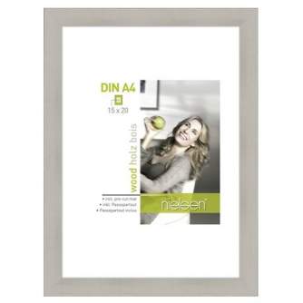 Photo Frames - Nielsen Photo Frame 8988050 Apollon Silver 21x29.7 cm - quick order from manufacturer