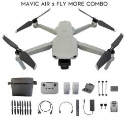 Droni - DJI drons Mavic Air 2 Fly More Combo - ātri pasūtīt no ražotāja