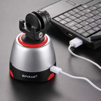 3D/360 фото системы - Puluz Electronic 360 Degree Rotation Head (blue) PU364L - купить сегодня в магазине и с доставкой