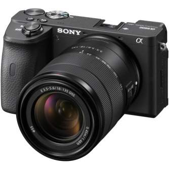 Mirrorless Cameras - Sony A6600 + 18-135mm OSS (Black) | (ILCE-6600M/B) | (α6600) | (Alpha 6600) - quick order from manufacturer