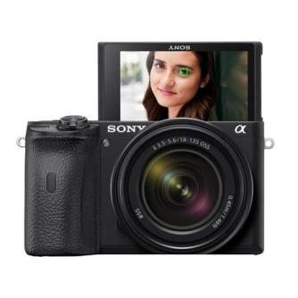 Bezspoguļa kameras - Sony Alpha a6600 Mirrorless Digital Camera with 18-135mm Lens - ātri pasūtīt no ražotāja