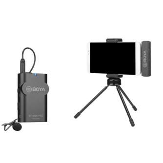 Microphones - Boya 2.4 GHz Lavalier Microphone Wireless BY-WM4 Pro-K5 for Android & iPhone 15 - quick order from manufacturer