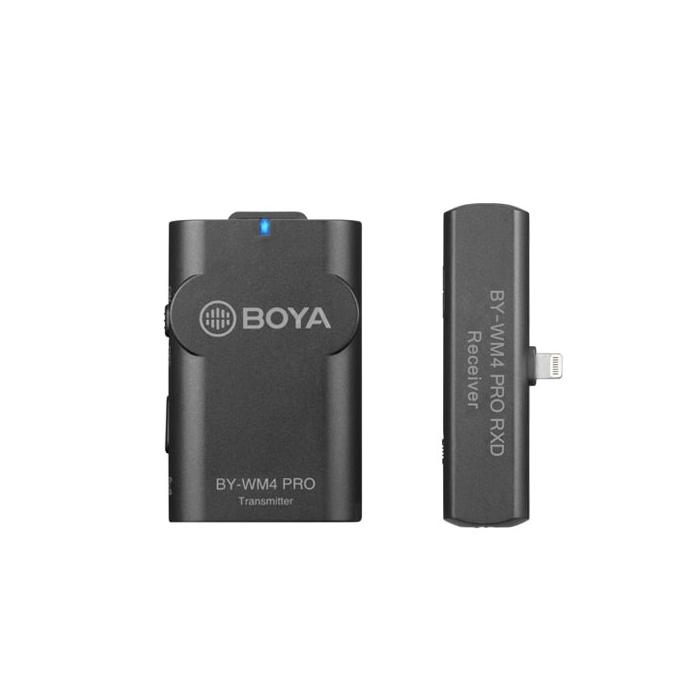 Microphones - Boya 2.4 GHz Dual Lavalier Microphone Wireless BY-WM4 Pro-K3 for iOS - quick order from manufacturer