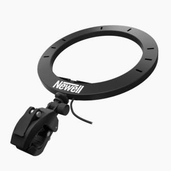 Vairs neražo - Newell RL-10A LED dimmable bi-color LED ring light with stand and smartphone 