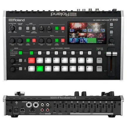 Roland V-8HD Video Mixer - 8 HDMI Inputs, 5 M/E Layers