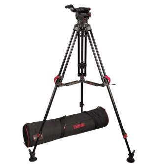 Video Tripods - Cartoni FOCUS 10 with 2-St Red Lock ALU Tripod - System (KF10-RLM) - quick order from manufacturer