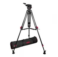 Video Tripods - Cartoni FOCUS 12 with 2-St Red Lock ALU Tripod - System (KF12-RLM) - quick order from manufacturerVideo Tripods - Cartoni FOCUS 12 with 2-St Red Lock ALU Tripod - System (KF12-RLM) - quick order from manufacturer