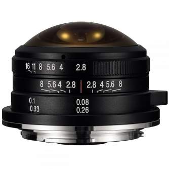 Objektīvi - LAOWA 4mm f/2,8 Circular Fisheye for MFT - ātri pasūtīt no ražotāja