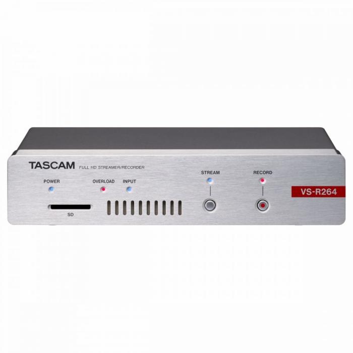 Ierakstītāji - Tascam VS-R264 Full-HD-Videostreamer / Recorder - ātri pasūtīt no ražotāja
