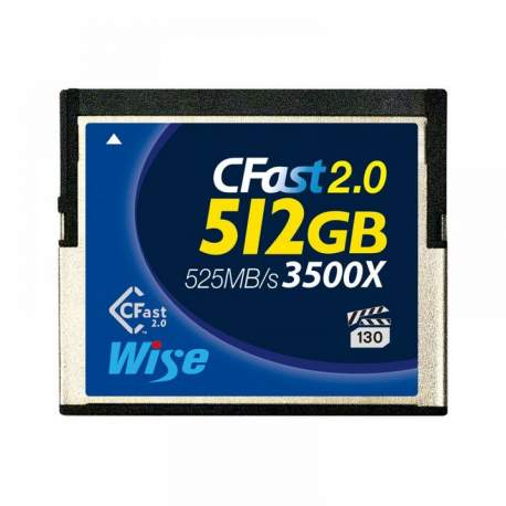 Карты памяти - Wise CFast 2.0 Card 3500X blue 512 GB (WI-CFAST-5120) - быстрый заказ от производителя