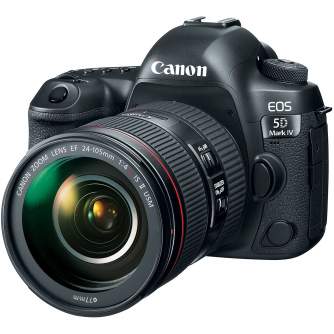 Зеркальные фотоаппараты - Canon EOS 5D Mark IV 24-105 f/4L IS II USM - быстрый заказ от производителя