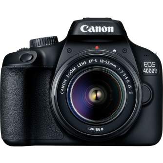 Зеркальные фотоаппараты - Canon EOS 4000D 18-55 IS II - быстрый заказ от производителя