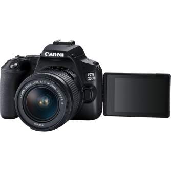 DSLR Cameras - Canon EOS 250D 18-55mm III (Black) - buy today in store and with delivery