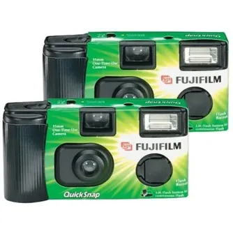 Film Cameras - Fujifilm Quicksnap x2 double pack 400 X-TRA Flash 400/135/27 - buy today in Master Foto store and with delivery Best choise selected by experts